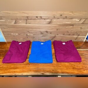 (3) NOS VTG Men’s Blank Supreme Made in USA Long Sleeve T-Shirts M Med NEW - LOT